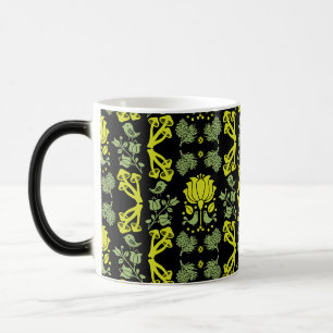 Nordic Forest Mushroom Folk Art Magic Mug