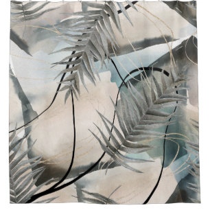 Nordic Geometric Floral Marble