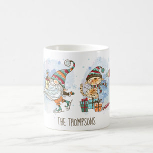 Nordic Gnome Personalized Christmas Coffee Mug