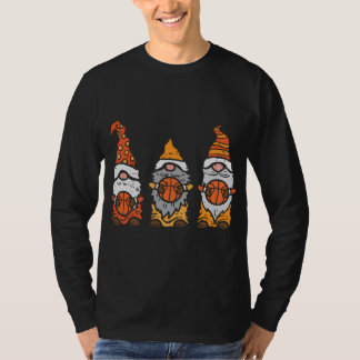 Nordic Gnomes Basketball Baller Tomte Nisse T-Shirt