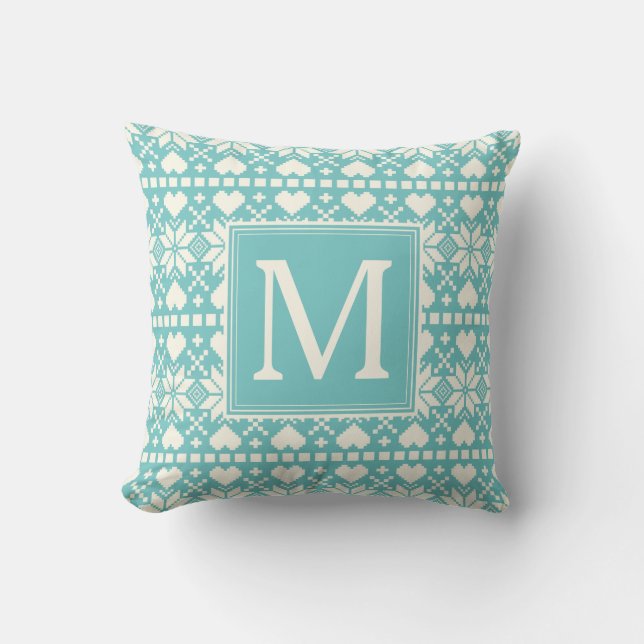 Nordic | Holiday Throw Pillow (Front)