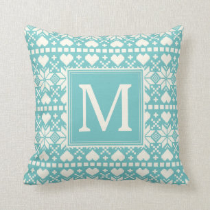 Nordic Holiday Throw Pillow