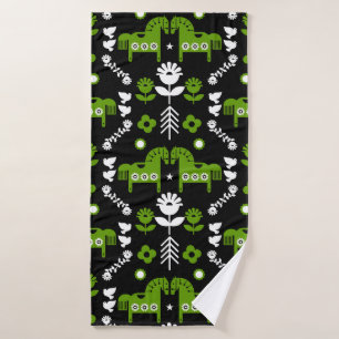 Nordic Horse Home Decor Bath Towel