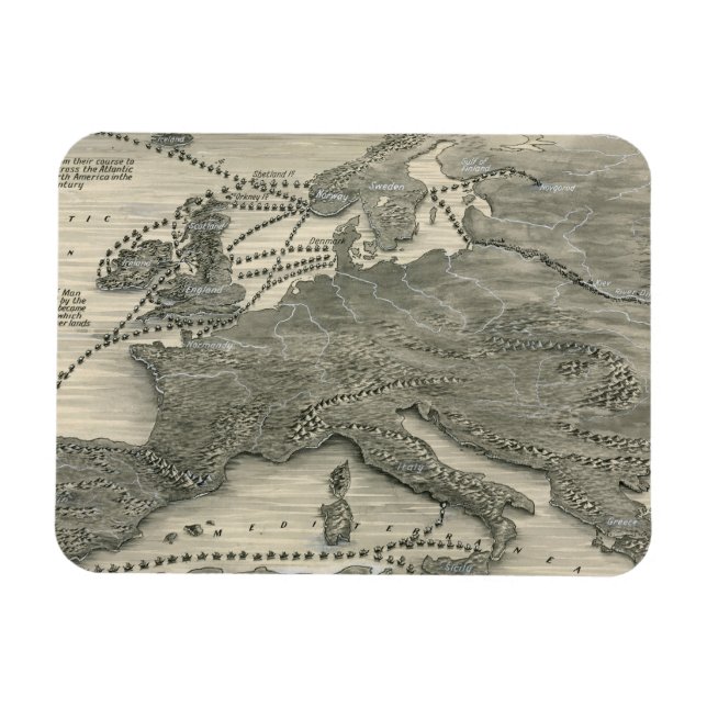Nordic Invasions Magnet (Horizontal)