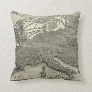 Nordic Invasions Throw Pillow