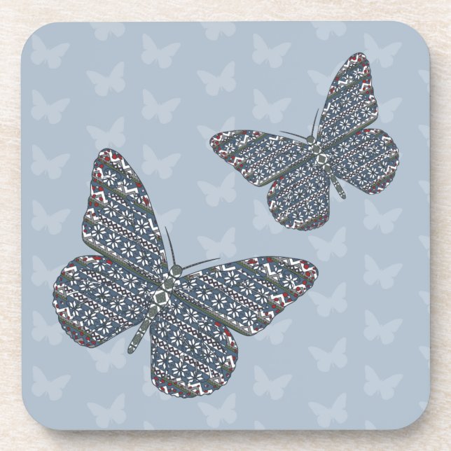 Nordic Monarch Square Coaster (Front)