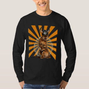 Nordic Mythology Cat Runes Viking T-Shirt