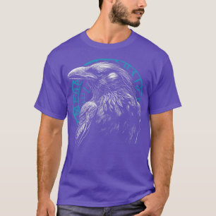 Nordic Mythology Crow Perfect Gift for Mythology L T-Shirt