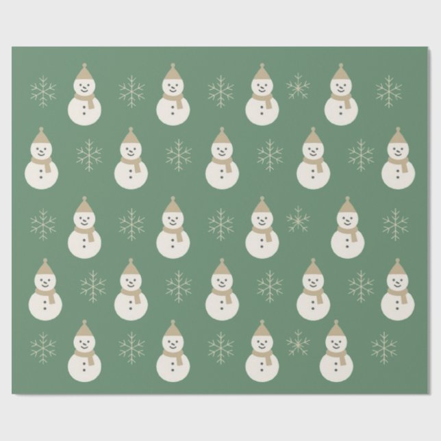 Nordic Noel Wrapping Paper (Flat)