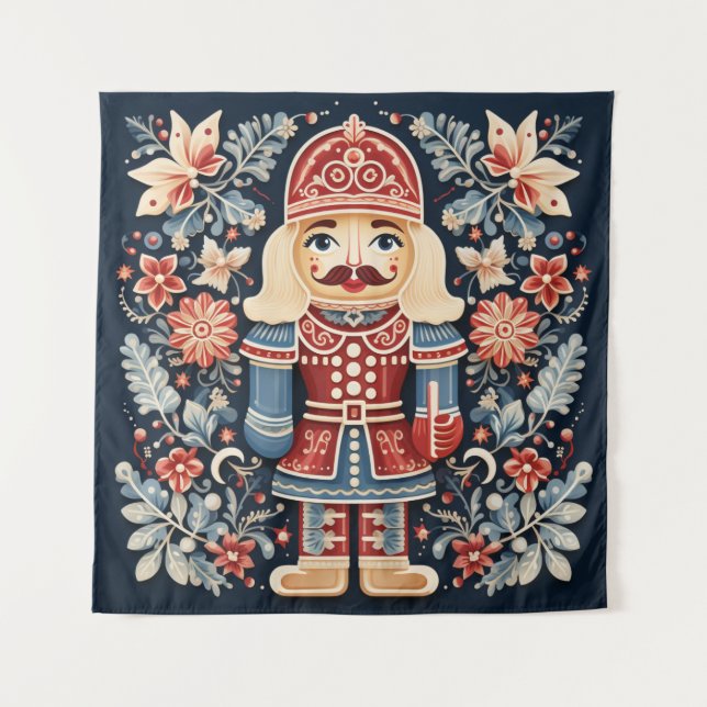 Nordic Nutcracker Tapestry (Front)