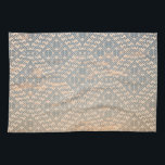 Nordic pastel traditional pattern design kitchen towel<br><div class="desc">Nordic pastel traditional pattern design with elements from Latvian Lielvarde belt</div>