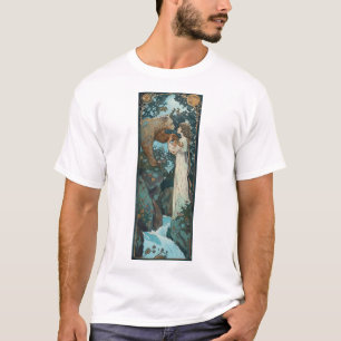 Nordic Prince Art Maxfield Parrish Style Print T T-Shirt