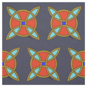 Nordic Protection from Witchcraft or Witch's Knot Fabric