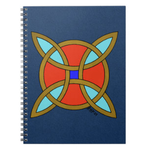 Nordic Protection from Witchcraft or Witch's Knot Notebook