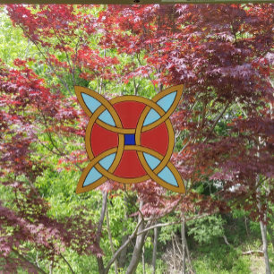Nordic Protection from Witchcraft or Witch's Knot Window Cling