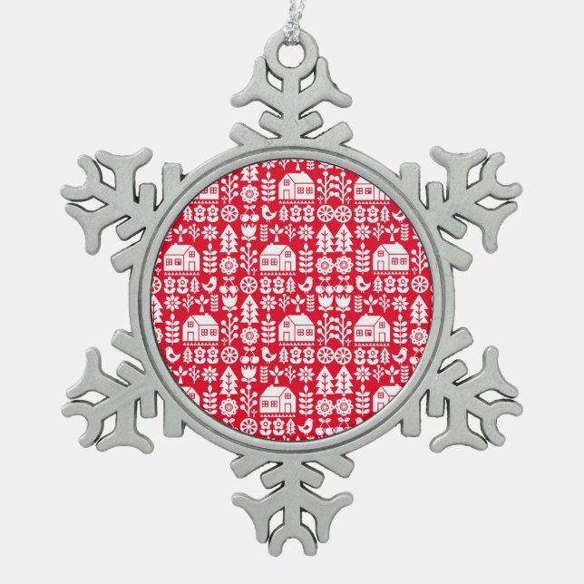 Nordic Scandinavian Christmas Decorations (Front)