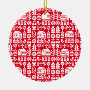 Nordic Scandinavian Christmas Decorations