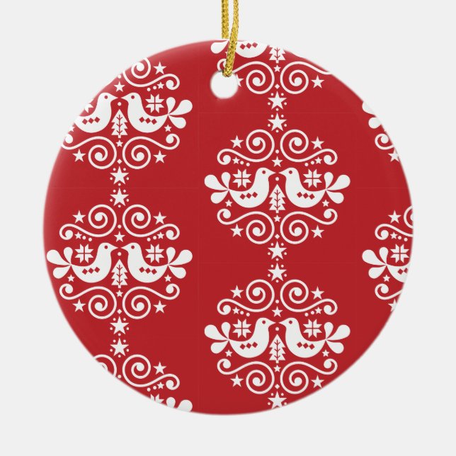 Nordic Scandinavian Christmas Decorations (Front)