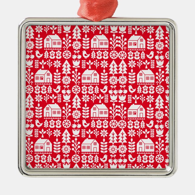Nordic Scandinavian Christmas Decorations (Front)