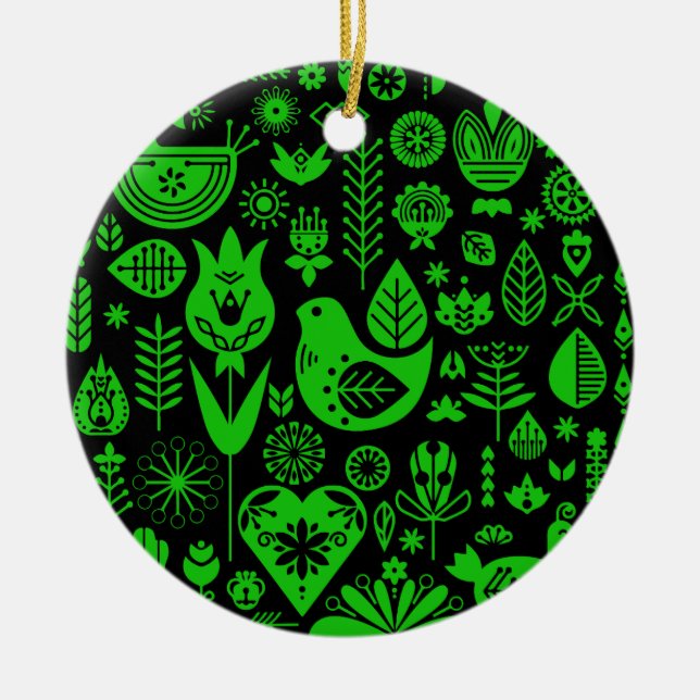 Nordic Scandinavian Christmas Decorations (Front)