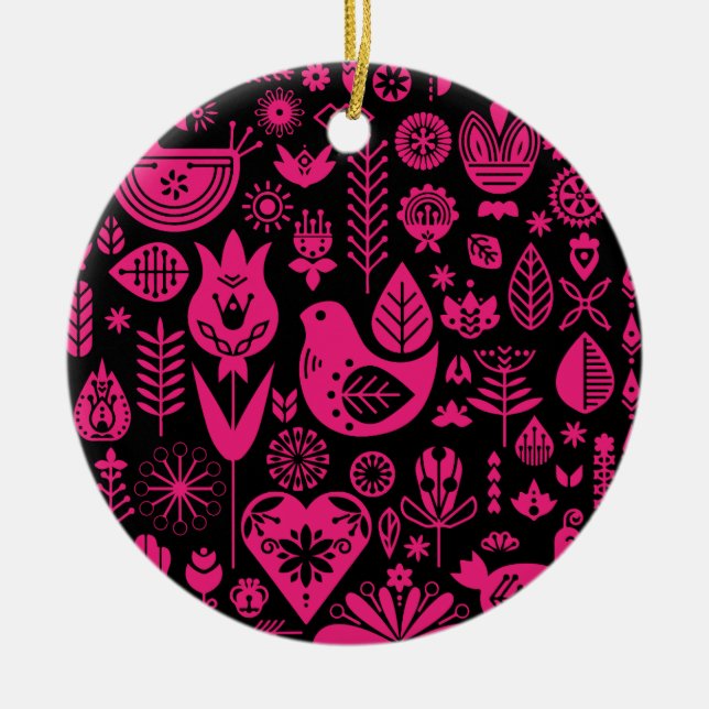 Nordic Scandinavian Christmas Decorations (Front)