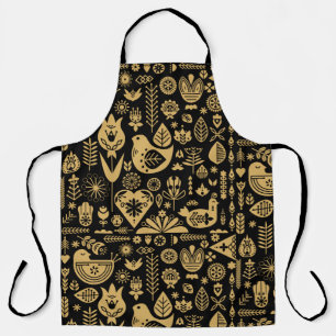 Nordic Scandinavian Christmas Decorations Apron