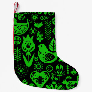 Nordic Scandinavian Christmas Decorations Small Christmas Stocking