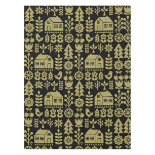 Nordic Scandinavian Christmas Decorations Tablecloth