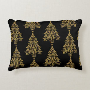 Nordic Scandinavian Christmas Tree Decorations Accent Pillow