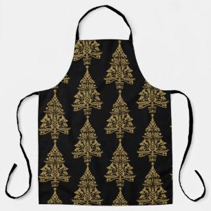 Nordic Scandinavian Christmas Tree Decorations Apron