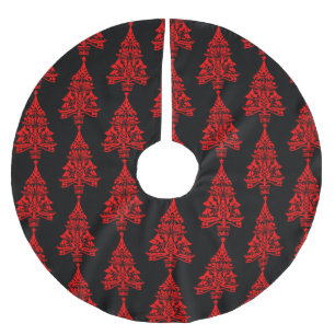 Nordic Scandinavian Christmas Tree Decorations Brushed Polyester Tree Skirt
