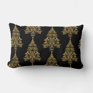 Nordic Scandinavian Christmas Tree Decorations Lumbar Pillow