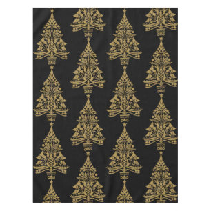 Nordic Scandinavian Christmas Tree Decorations Tablecloth