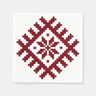Nordic star napkin