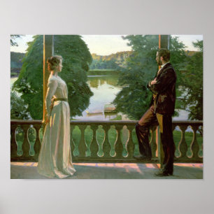 Nordic Summer Evening, 1899-1900 Poster