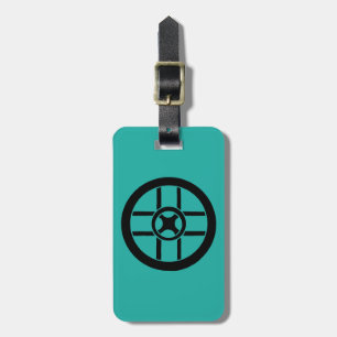 Nordic Symbol: Wheel Cross Luggage Tag