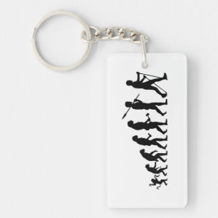 Nordic Walking Evolutionstheorie des Gehens Keychain
