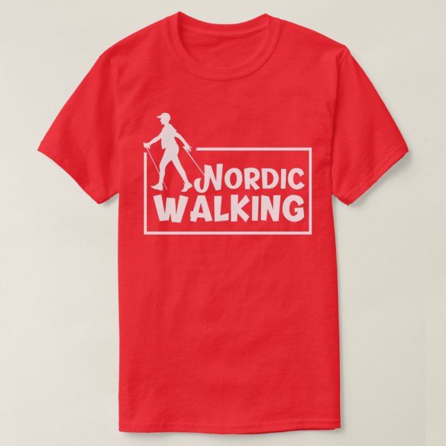 Nordic Walking T-Shirt (Design Front)