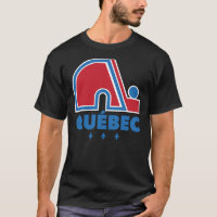 Nordiques Quebec Hockey Team Avalanche Vintage wit