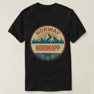 Nordkapp, Norge Norway T-Shirt