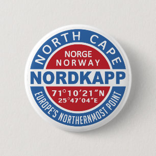 NORDKAPP Norway buttons