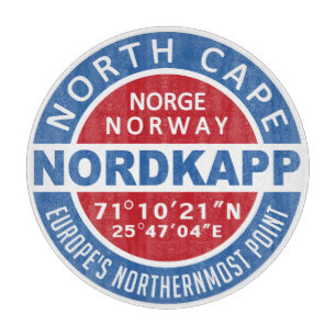 NORDKAPP Norway cutting board