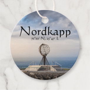 Nordkapp Norway Favour Tags