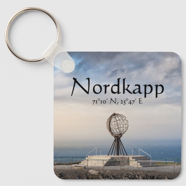 Nordkapp Norway Keychain (Front)
