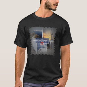 Nordkapp Norway, North Cape Souvenir Travel Gift. T-Shirt