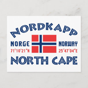 NORDKAPP Norway postcard