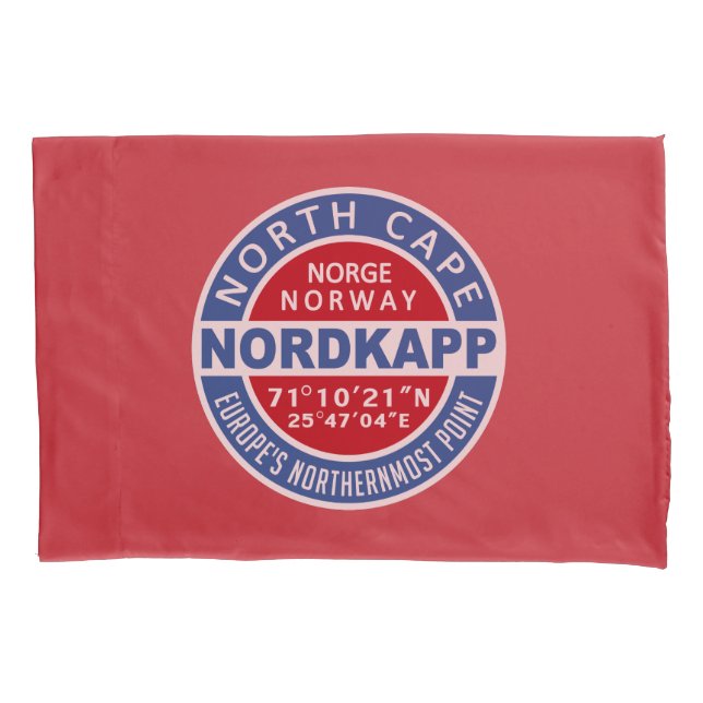 NORDKAPP Norway reversible pillowcases (Front)