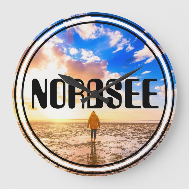 Nordsee Uhr Large Clock (Front)