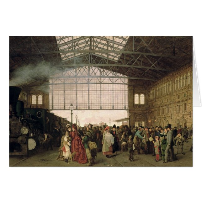 Nordwest Bahnhof, Vienna, 1875 (Front Horizontal)
