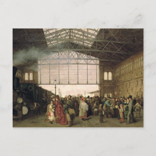 Nordwest Bahnhof, Vienna, 1875 Postcard